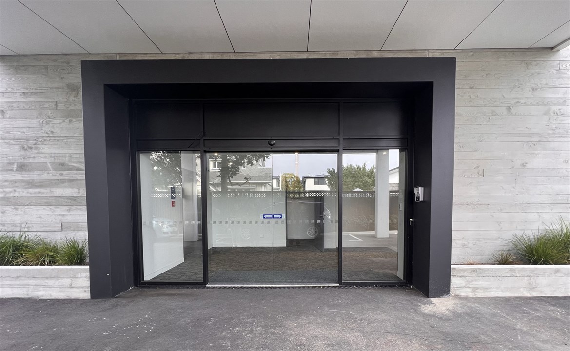 Front entrance to the property