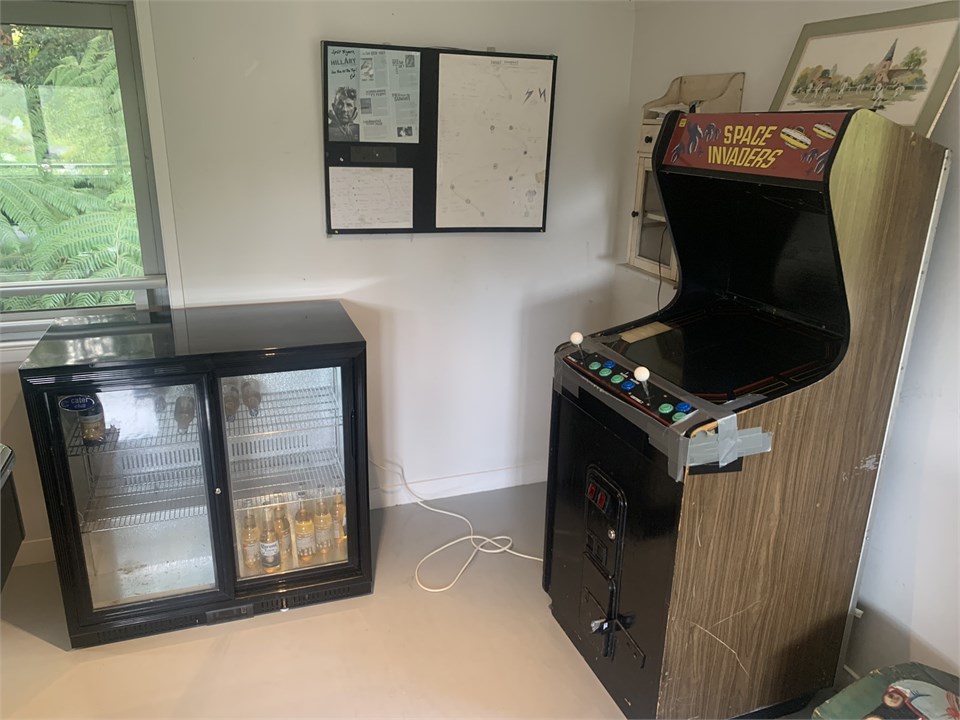 Spacies machine and Beer fridge