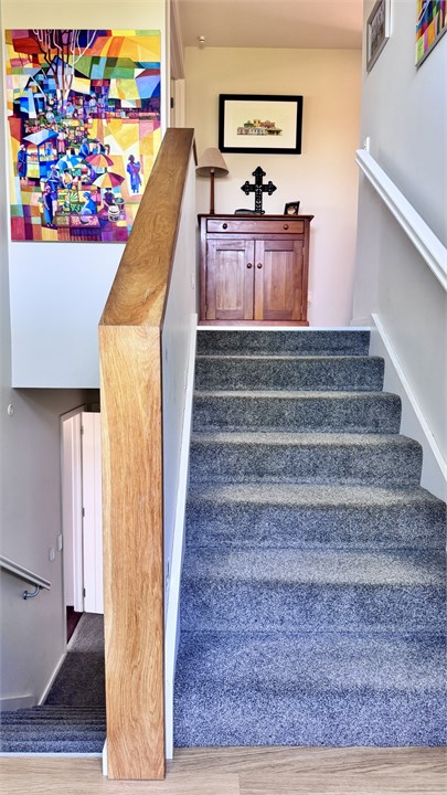 Stairs from front entrance