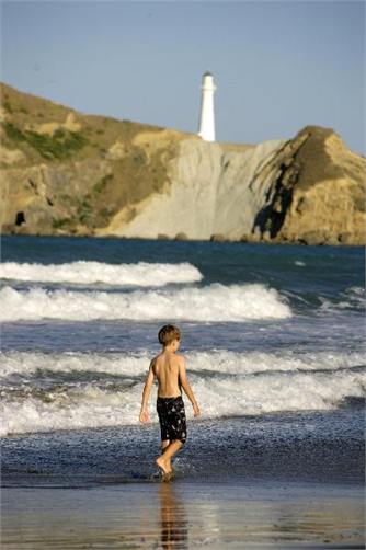 A safe beach for swimming