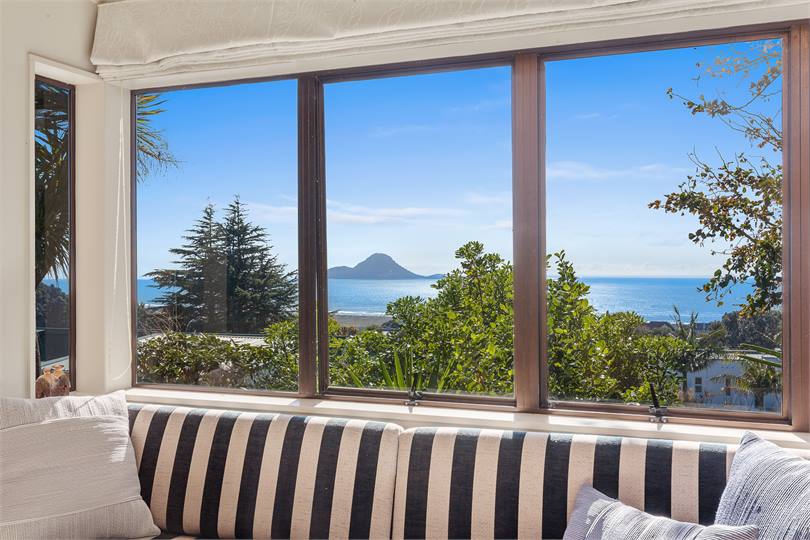 Sunny window seat to relax and unwind