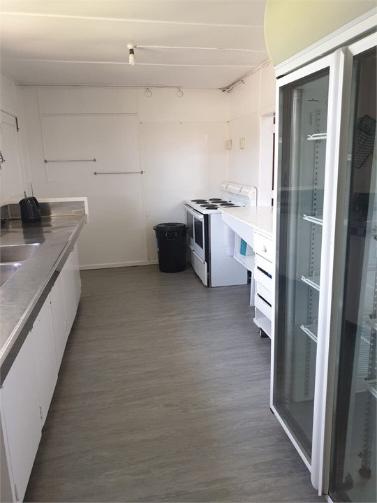 Kitchen and big fridge