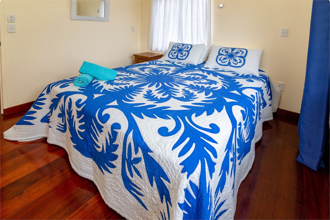 Bedroom 2 - upstairs - Queensize bed