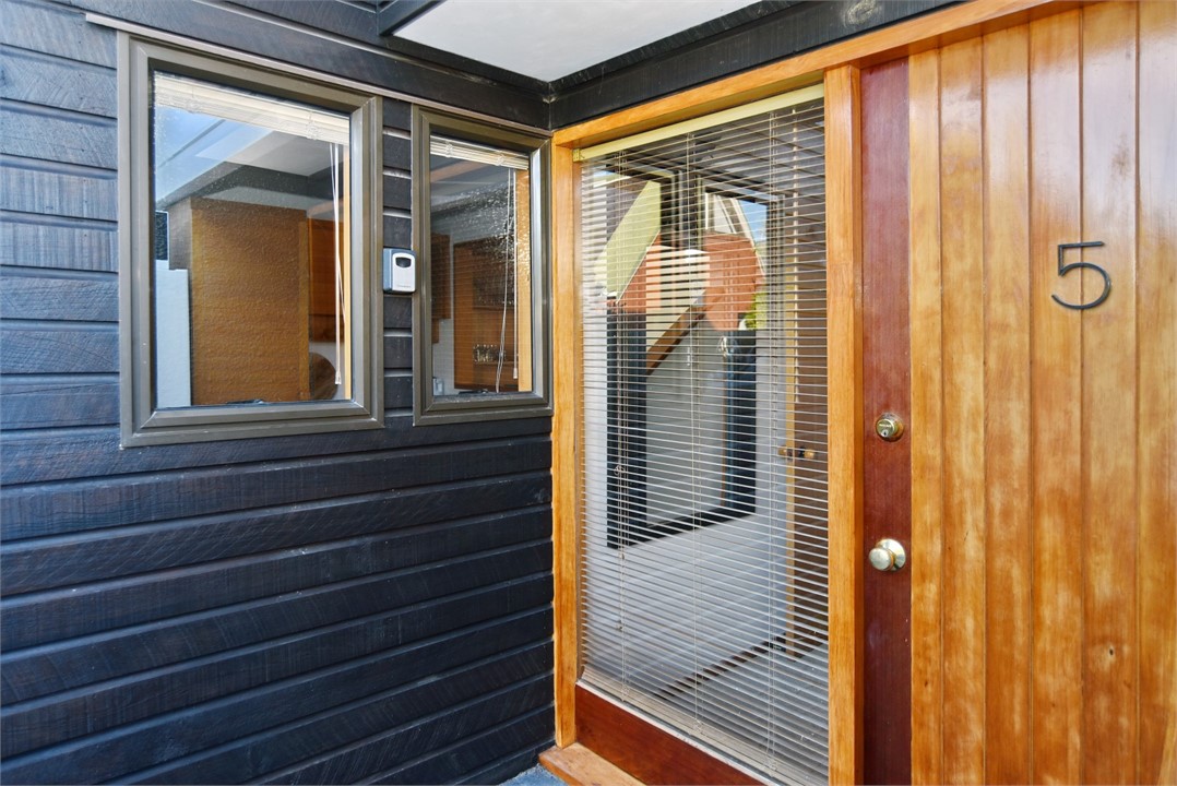 View of the front entrance