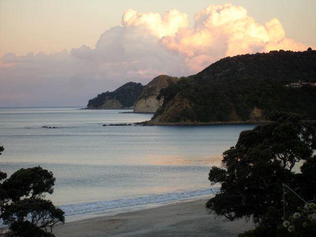 Sunset looking south