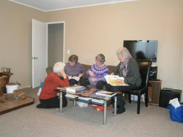Creative Fibre Spinners & Knitters Group weekend