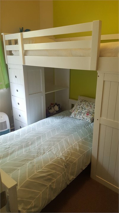Bunk beds in inner room