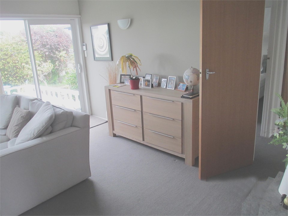 La-Z-Boy chair is now where sofa was