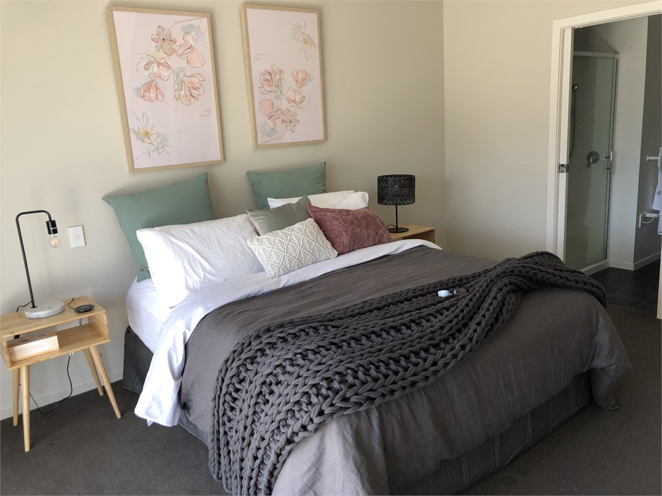 Master bedroom with ensuite and walk in wardrove