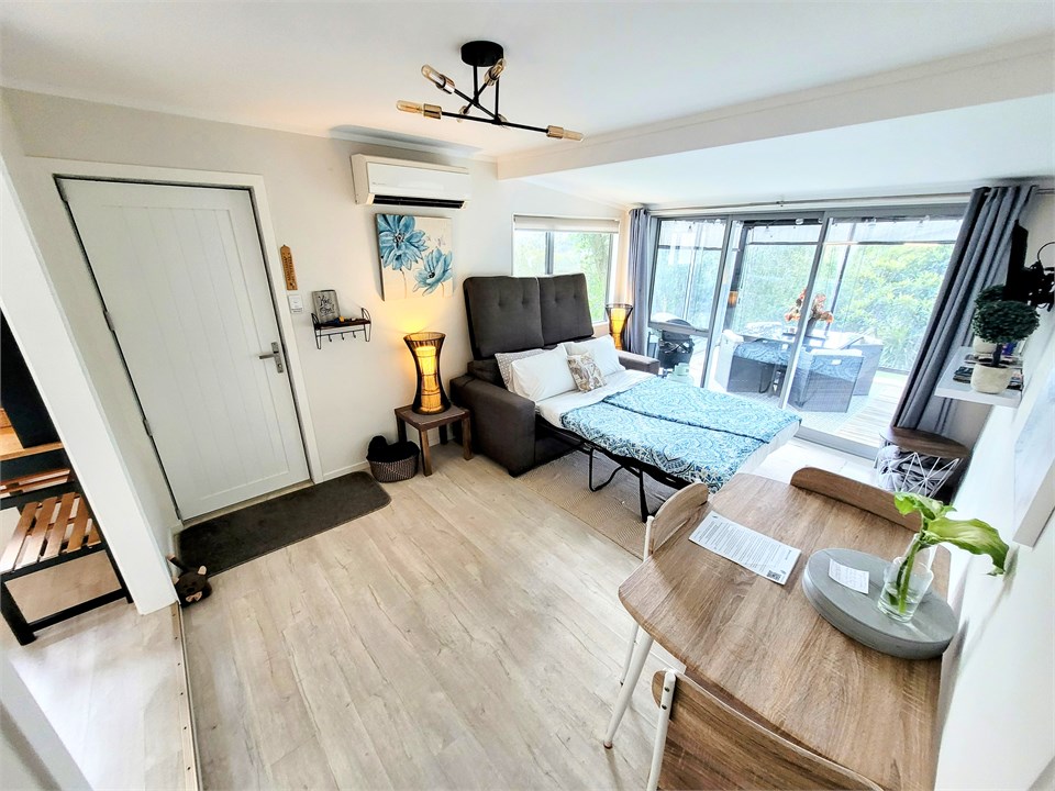 living & dining area