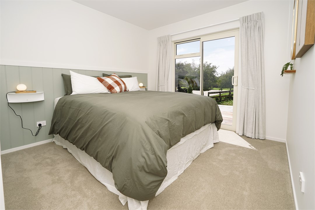 Bedroom 1 has a King sized bed