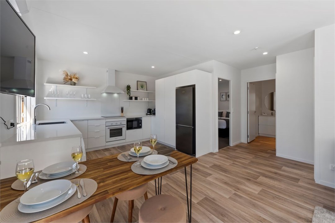 Open plan living area