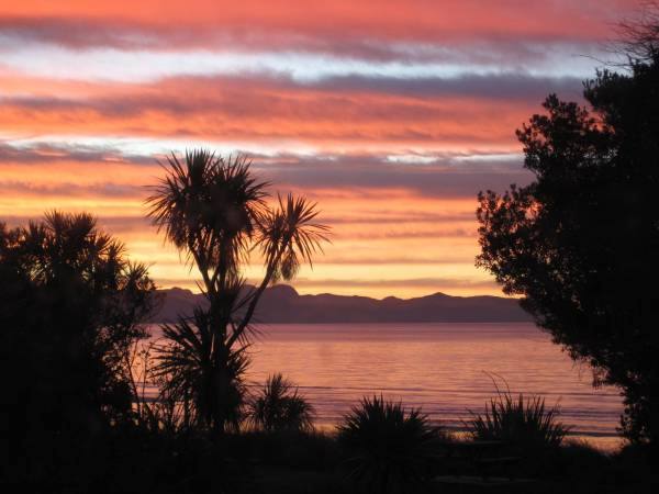 Sunset from the Deck
