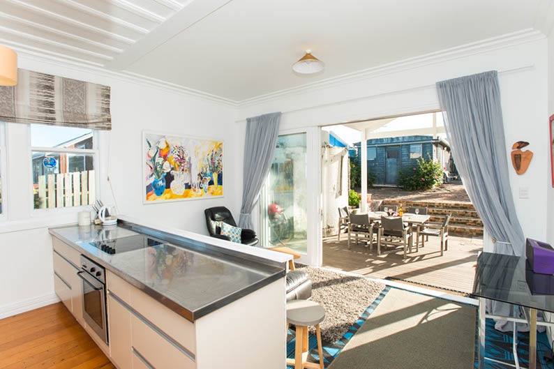 open kitchen living room