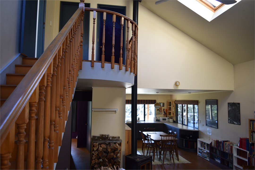 View from the stairs