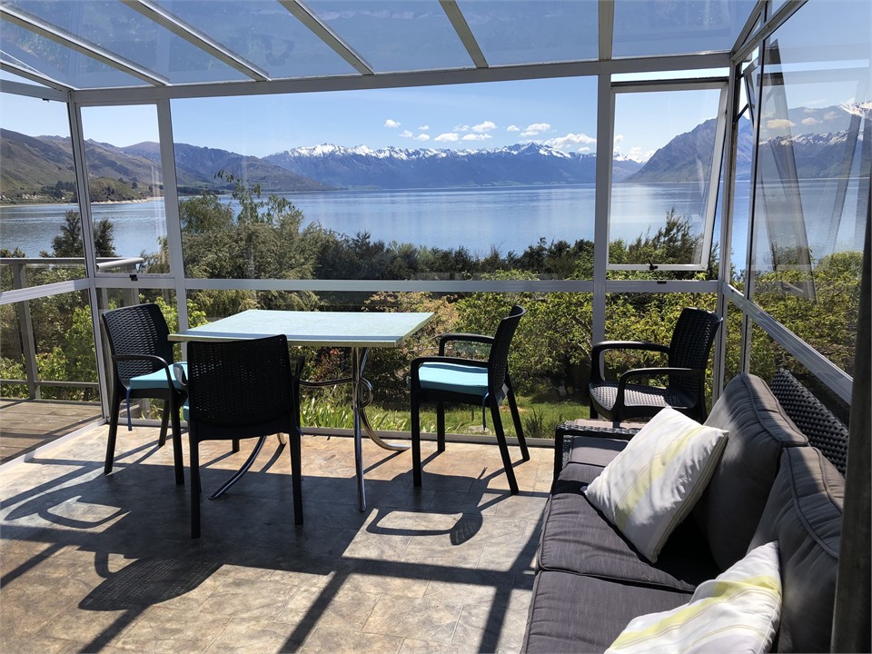 Views from the conservatory.