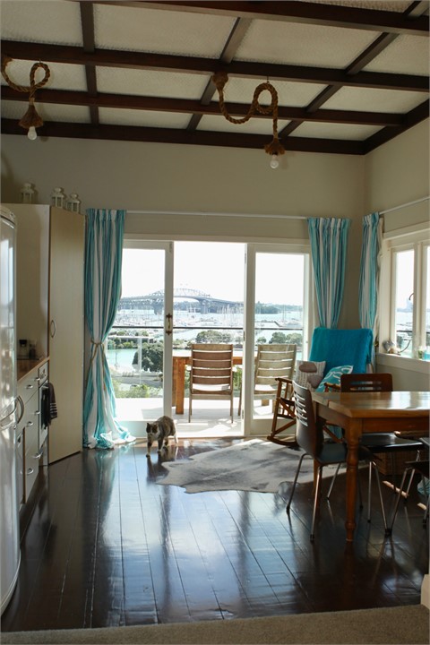 Dining to outside deck