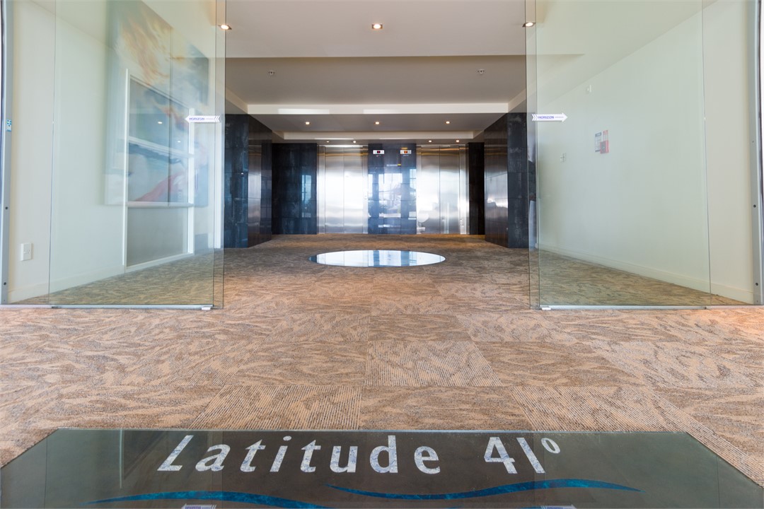 Foyer access to elevators