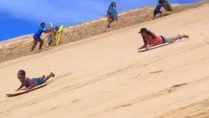 Sand-dune Surfing
