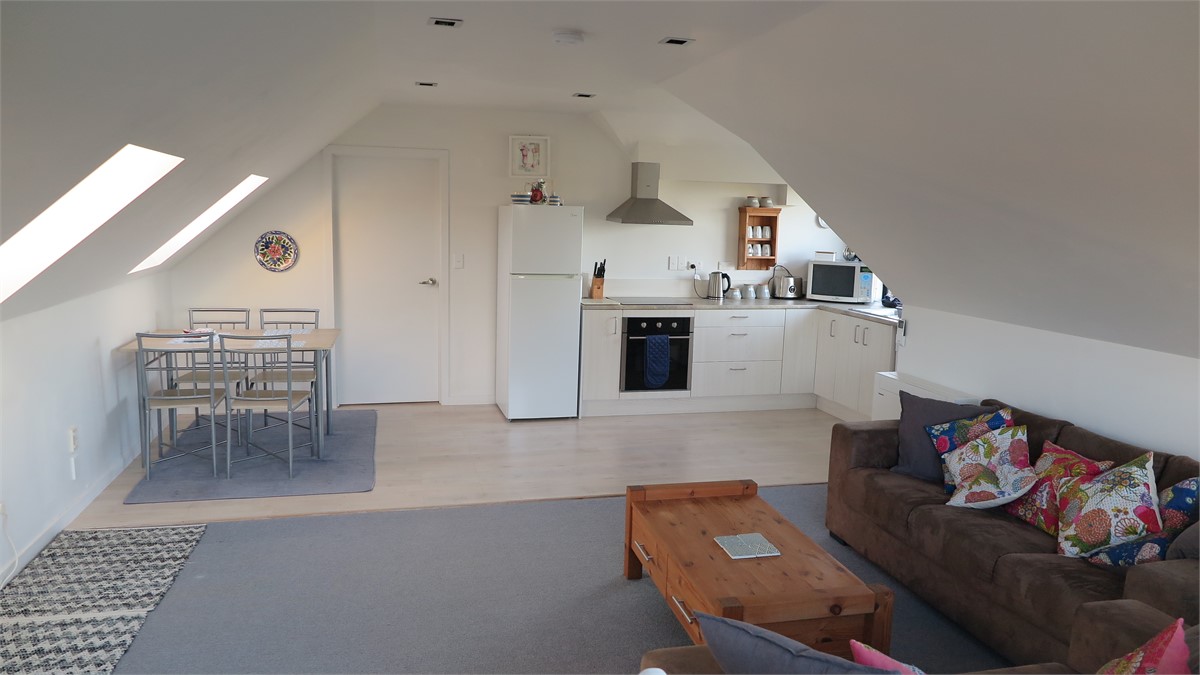 Living, Dining, Kitchen