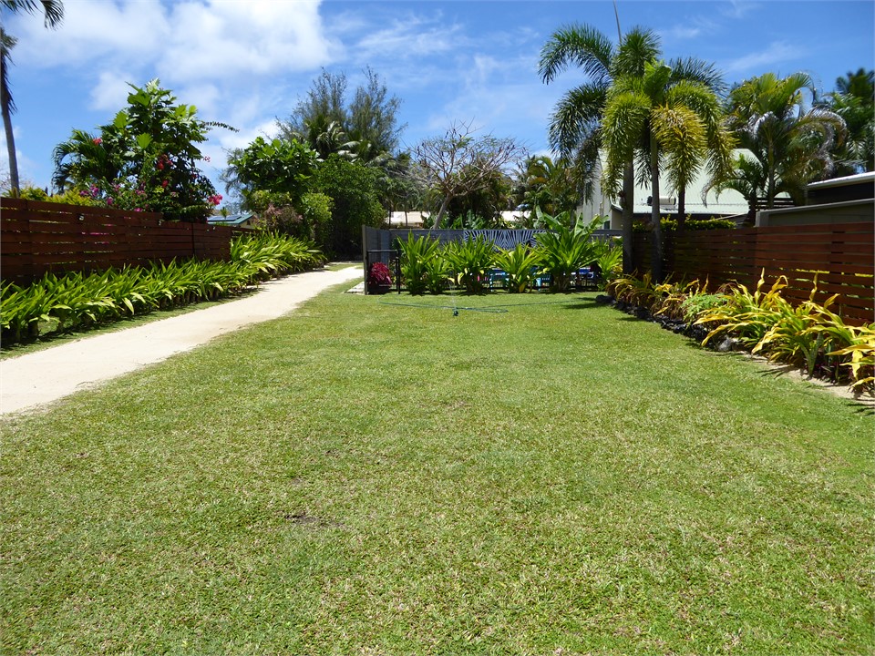 our setting is a huge 3/4 acre section