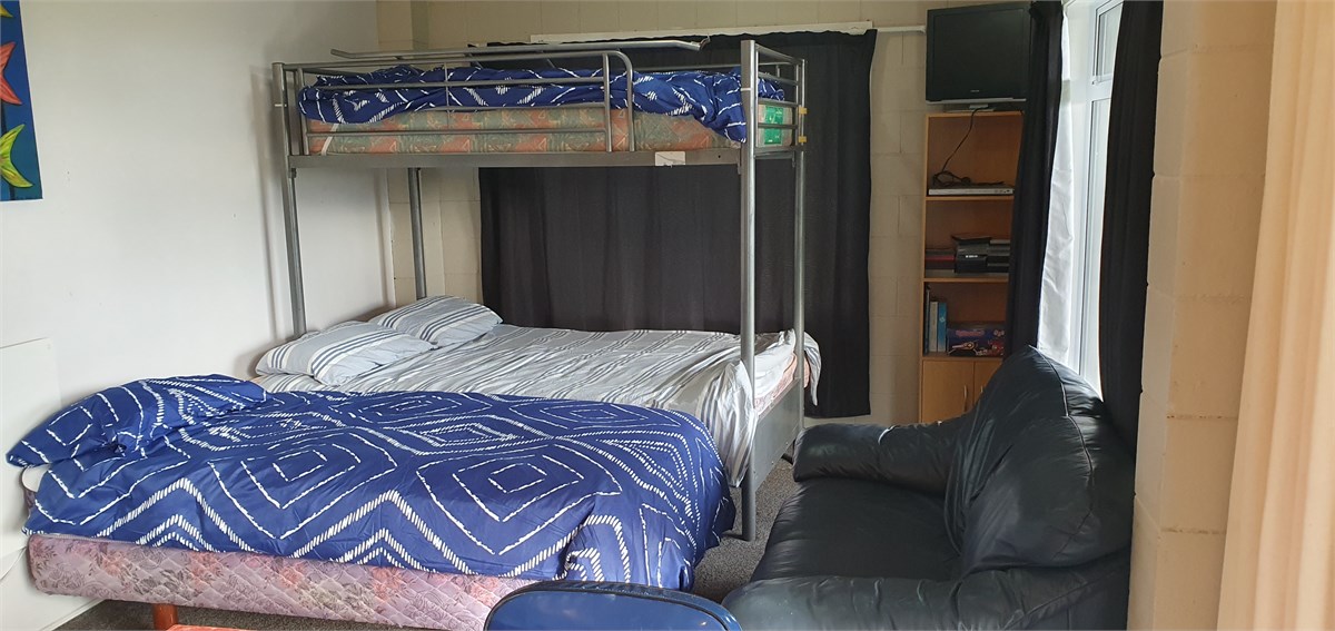 downstairs bunkroom/ kitchen