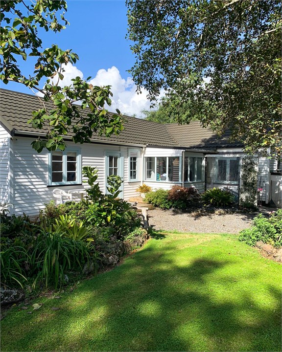 The Manor is set in a lovely garden setting