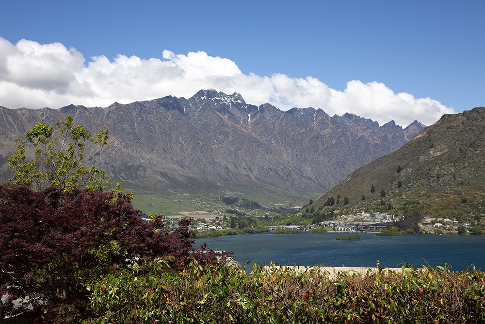Amazing views of The Remarkables and Lake Wakatipu