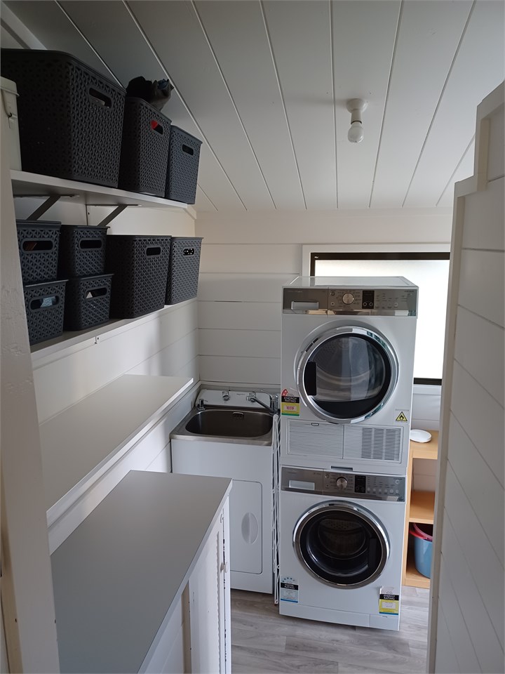 Laundry & Shower area