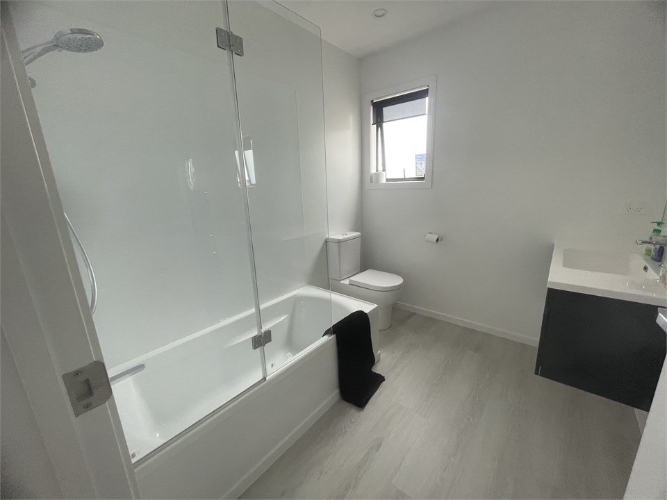 Family bathroom with bath