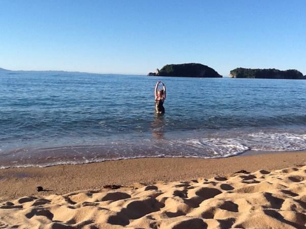 Glorious Tata Beach right outside Tata Treat