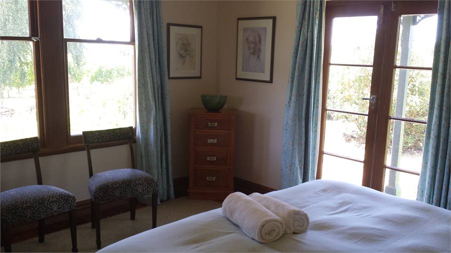 Super king bed in house