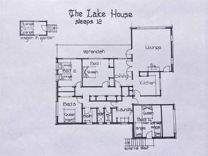 Lake House Floor Plan