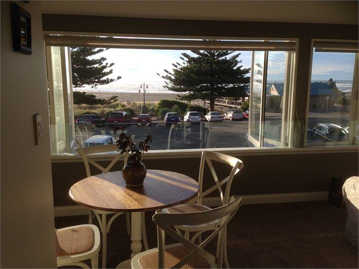 Views from kitchenette - queen suite