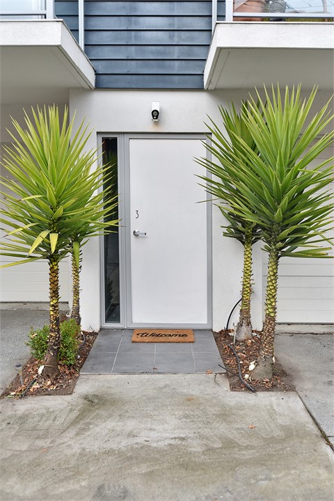 Entrance to the property building