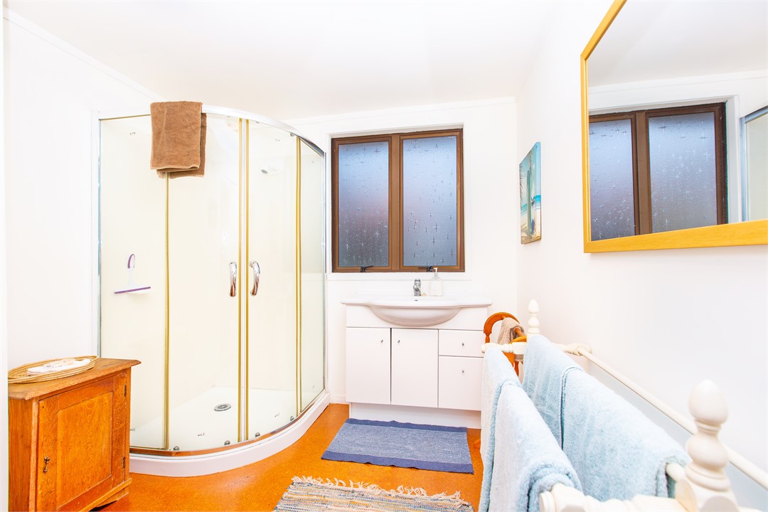 Bathroom with separate toilet