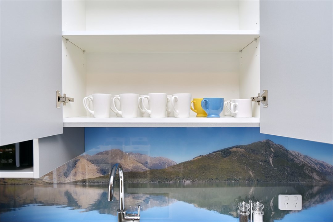 Fully equipped kitchen area