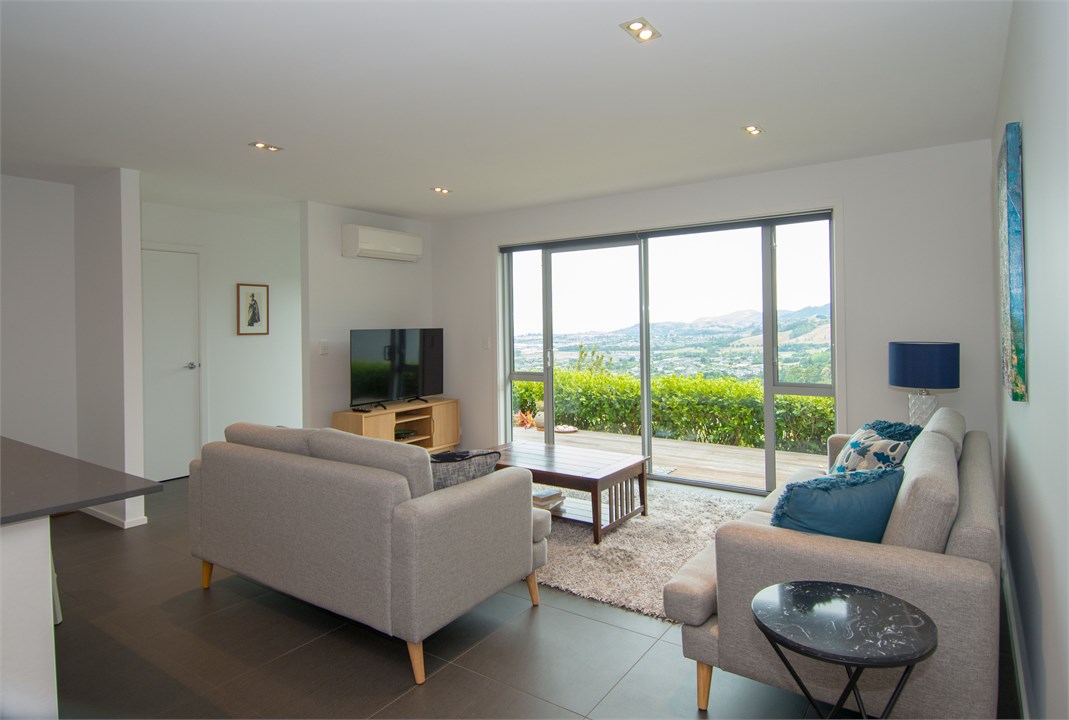 Living area with views...and Netflix once again!