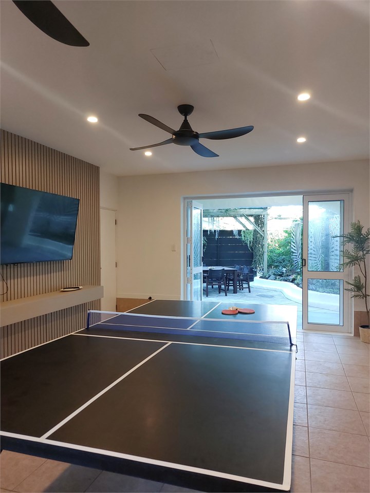 Ground floor entertainment area