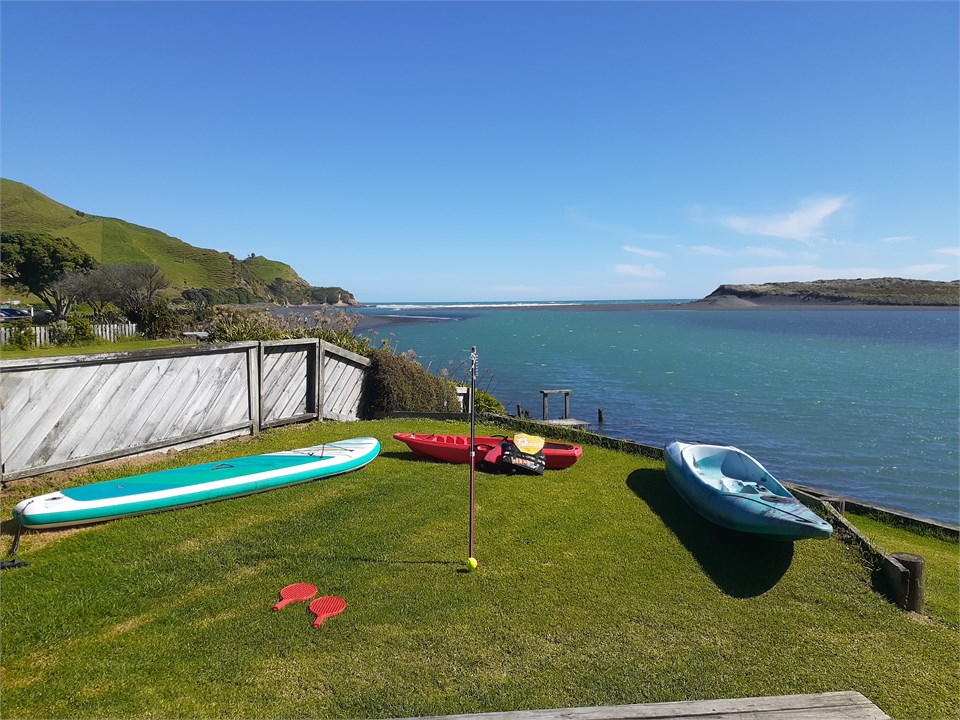 Adult, Children kayaks for water fun.