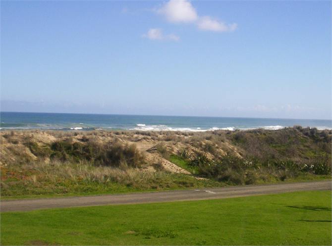 View from the lounge window.