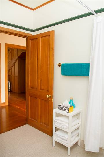 Bottom floor bathroom