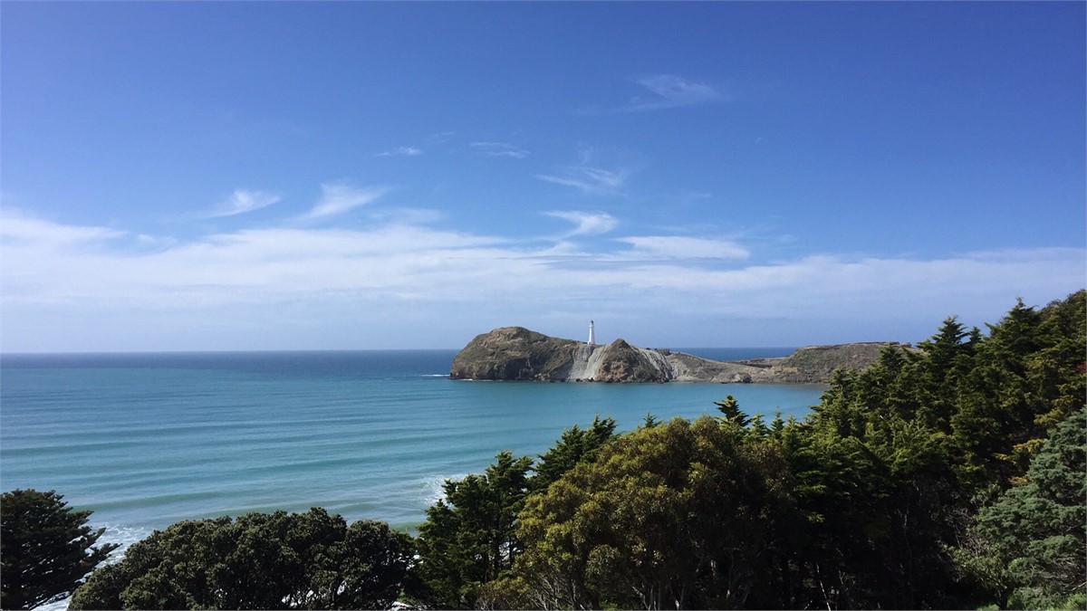 Lighthouse view from back and side decks