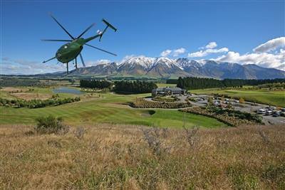 Helicopter shuttle to Mt. Hutt available