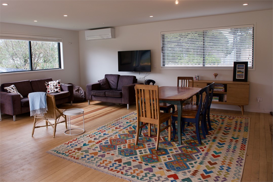 Living area - now with new furniture