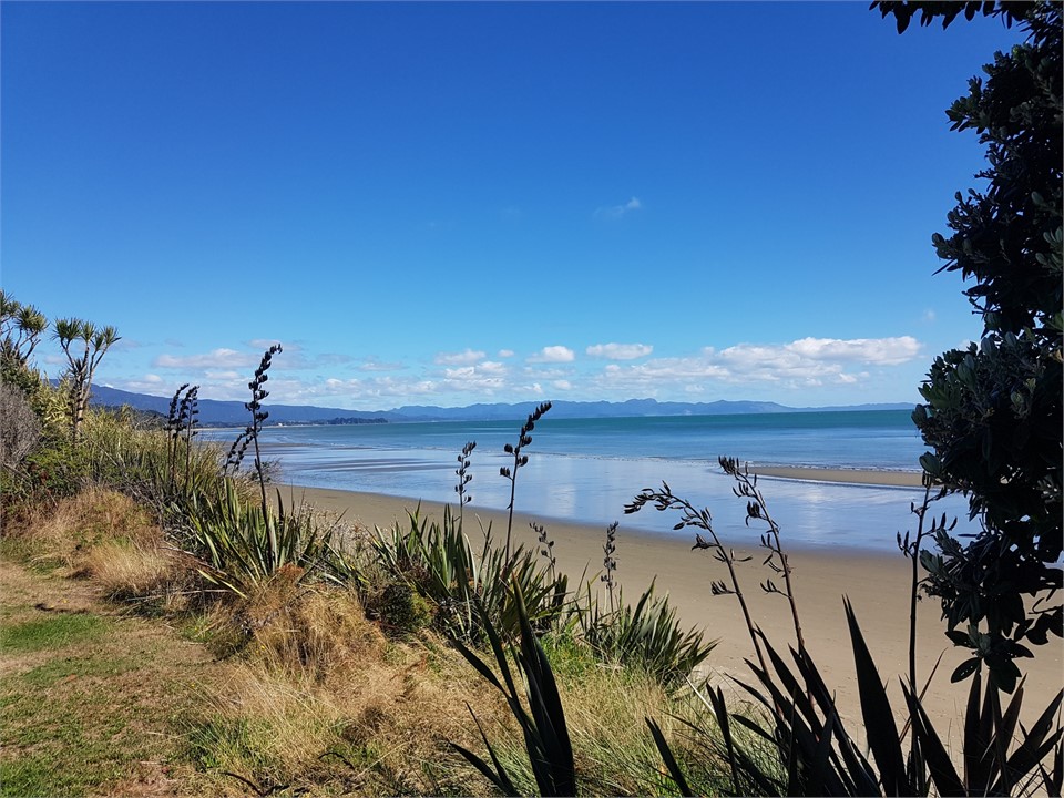 Pohara beach 100m from front door