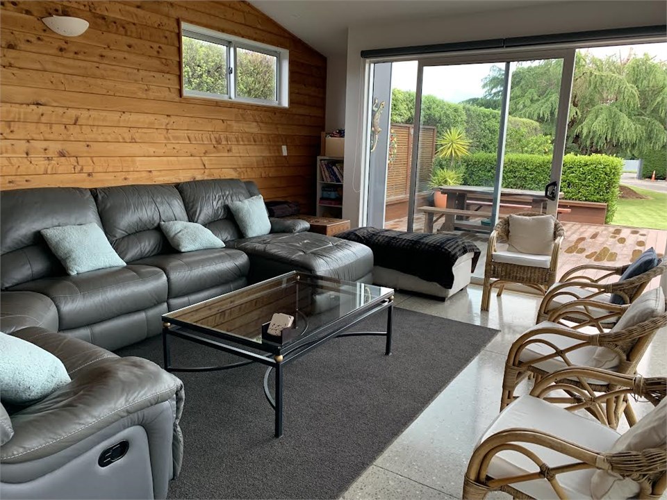 indoor outdoor flow from Sun lounge