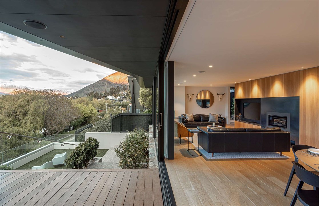 Extra-large sliding glass doors