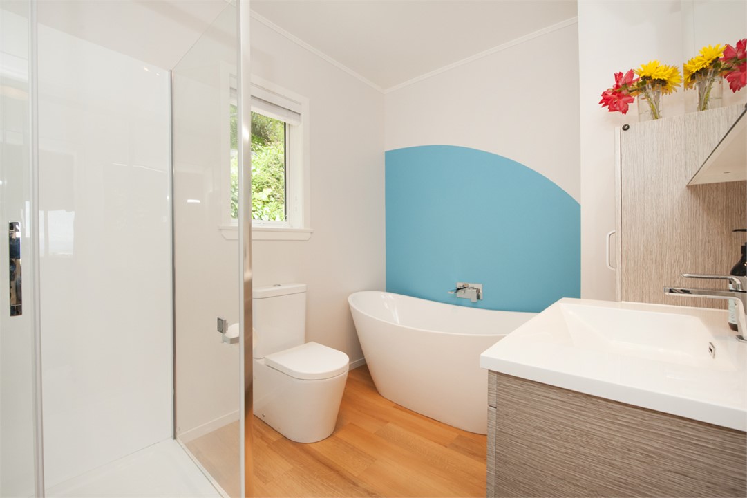 Bathroom 2 with Shower, separate Bath, Toilet & Va