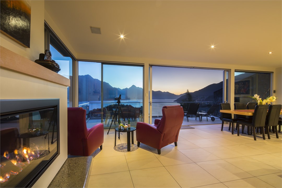 Gas fire in lounge & heat pumps in all rooms